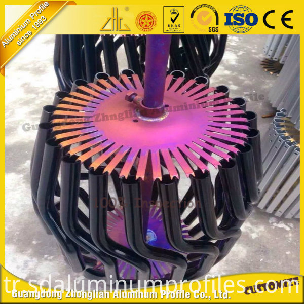 ISO 9001 Anodized Aluminum Profile for CNC Processing